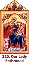 Our-Lady-Enthroned, Duccio Madonna-icon